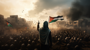 Protestas son pro palestina