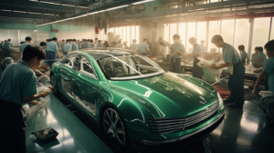fabricación de automóviles de China 