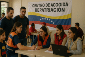 migrantes retornados Venezuela