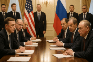 Reunión EE. UU.–Rusia Kremlin