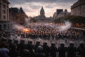 Paro general en Argentina