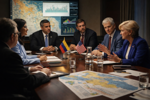 diálogo diplomático energético Venezuela EE.UU.