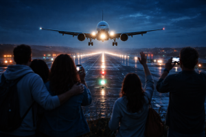 reinicio de ruta aérea