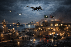 respuesta militar surge como réplica tras ataques a instalaciones diplomáticas estadounidenses en el Golfo