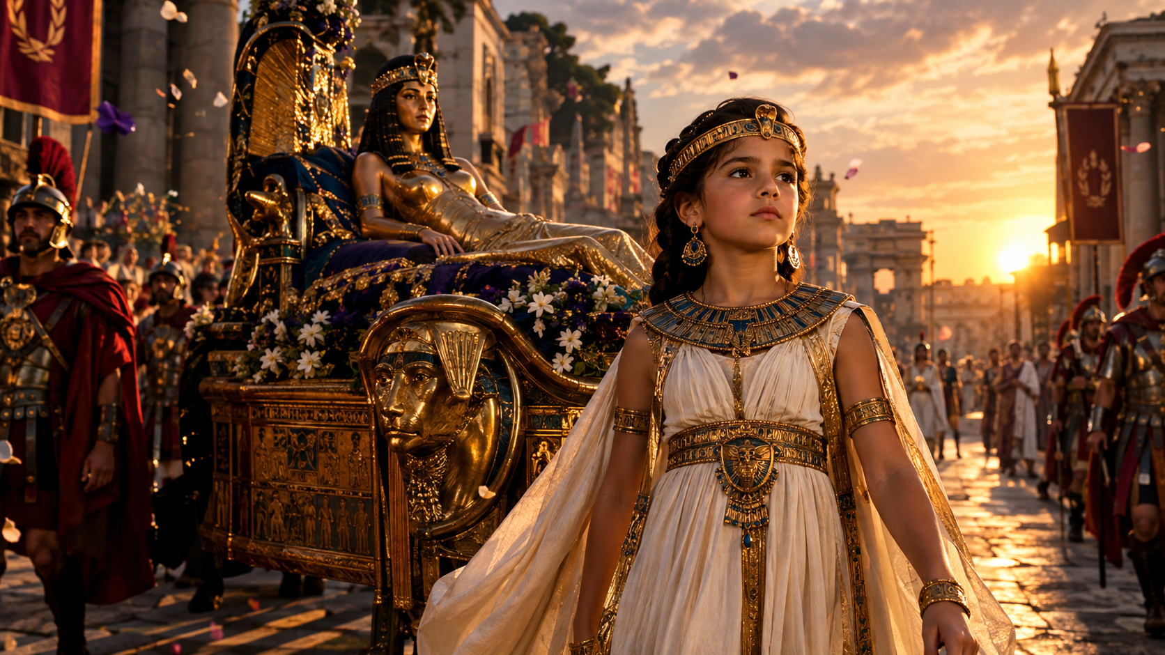 Qué pasó con los hijos de Cleopatra y Marco Antonio