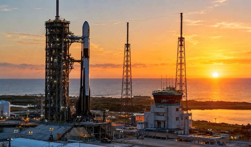poner en órbita tres satélites