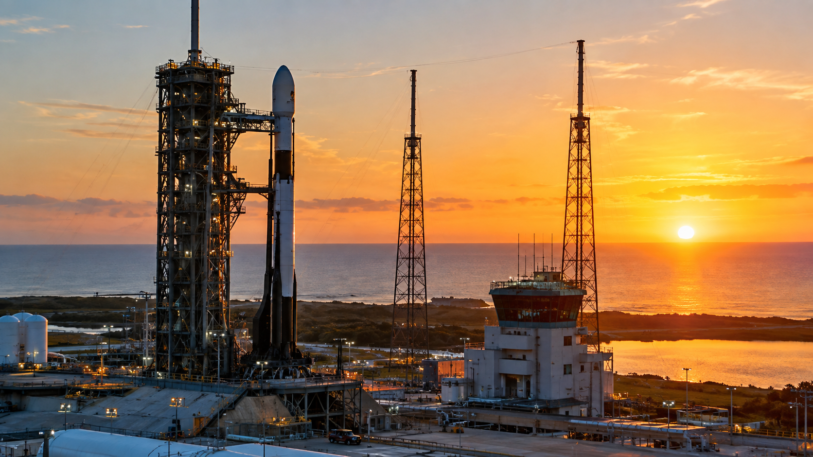 poner en órbita tres satélites