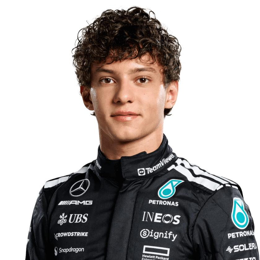 Kimi Antonelli campeón más joven de la F1