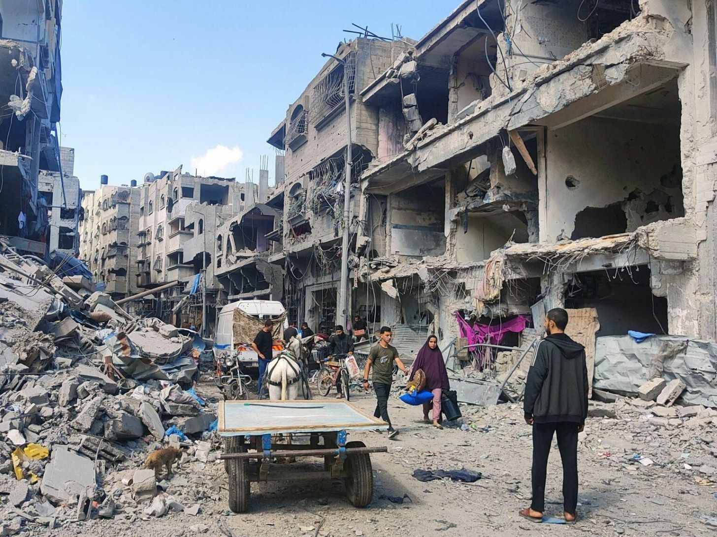 actos genocidas en Gaza